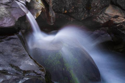 Wassersprudel an den Fairy Pools
