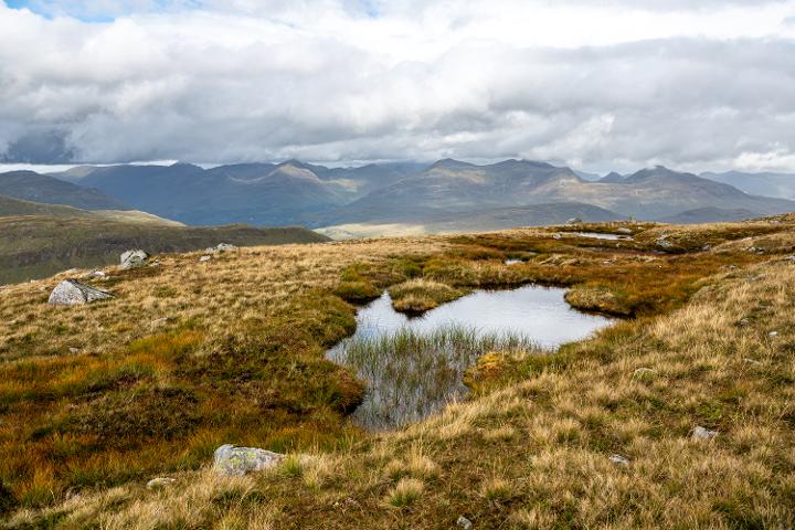 Wanderung auf den Beinn a' Chrùlaiste